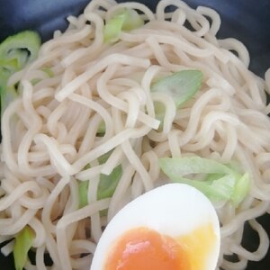 お家で☆つけ麺☆魚介醤油だし